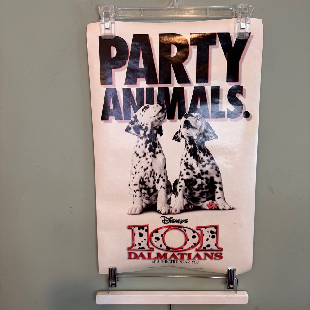 Vintage 1996 Disney 101 Dalmatians McDonalds Movie Poster Bundle 6pc‎ Set Fair